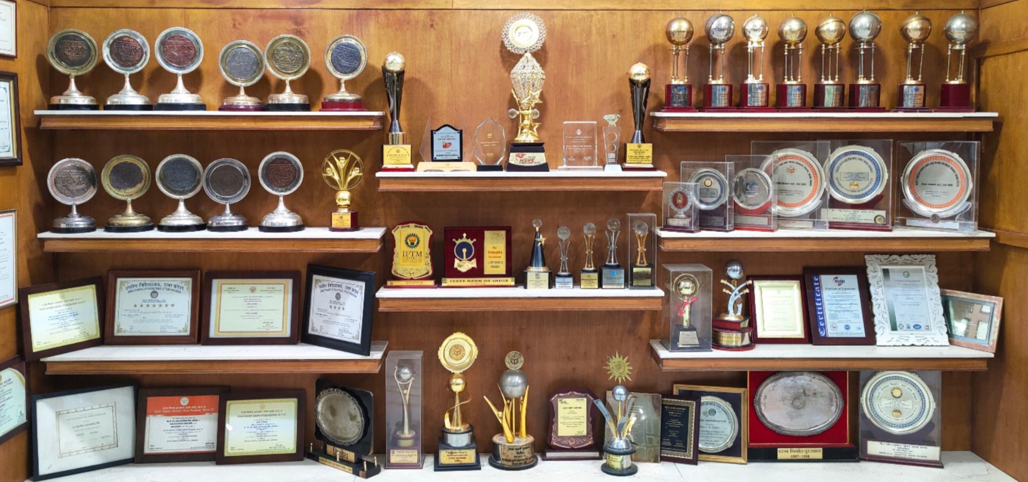 Titles and awards won by a top exporter from India
