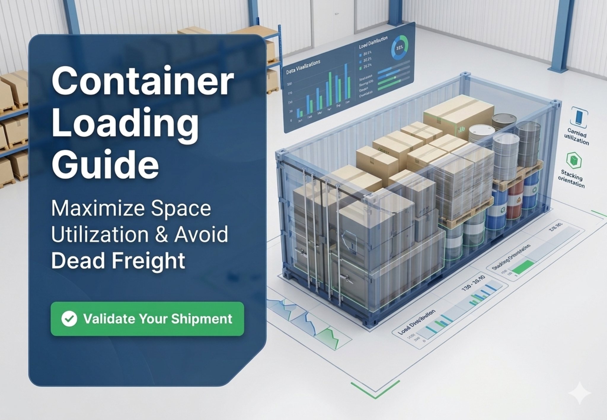 Container loading guide – maximize space utilization and avoid dead freight