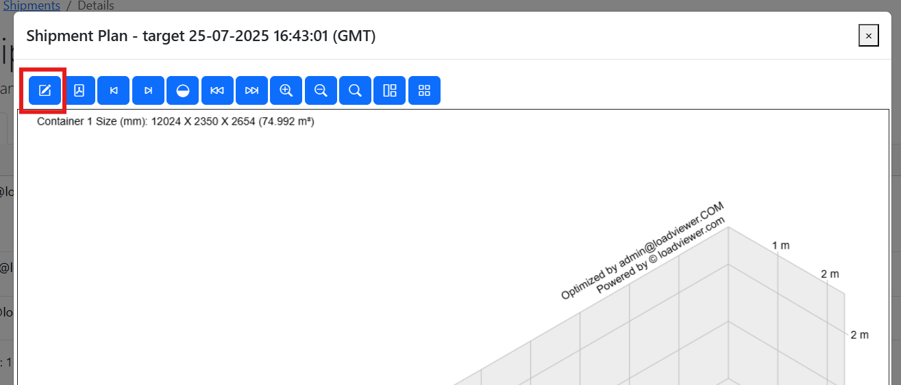 Step 07/10 of LoadViewer's flexible planning workflow