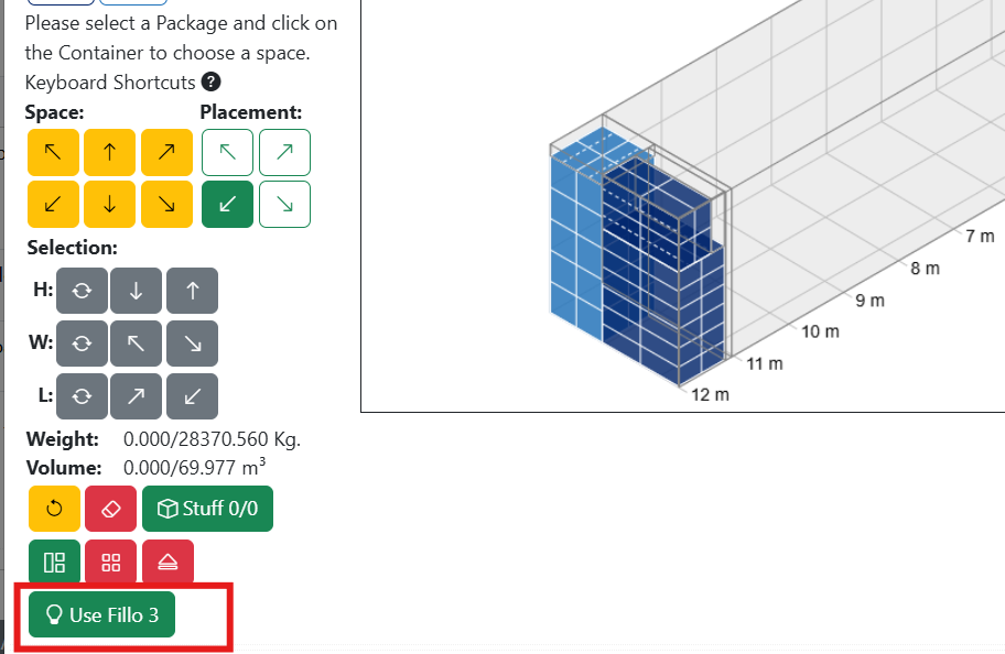 Step 08/10 of LoadViewer's flexible planning workflow