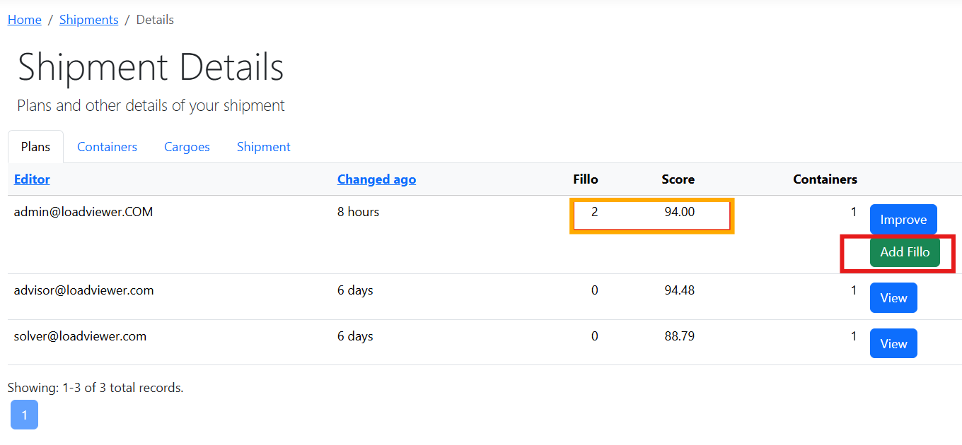 Step 10/10 of LoadViewer's flexible planning workflow